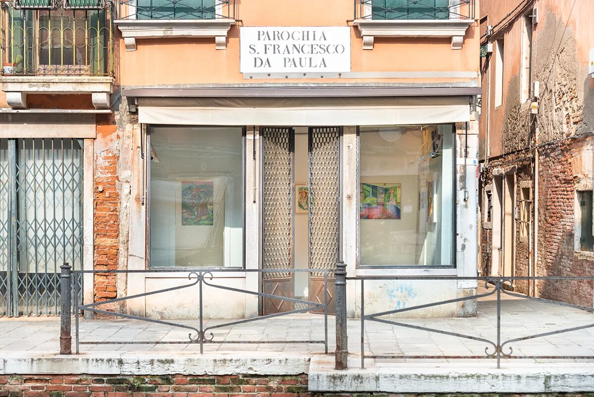 10 & Zero Uno gallery storefront, Arsenale Venice